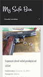 Mobile Screenshot of mysafebox.net
